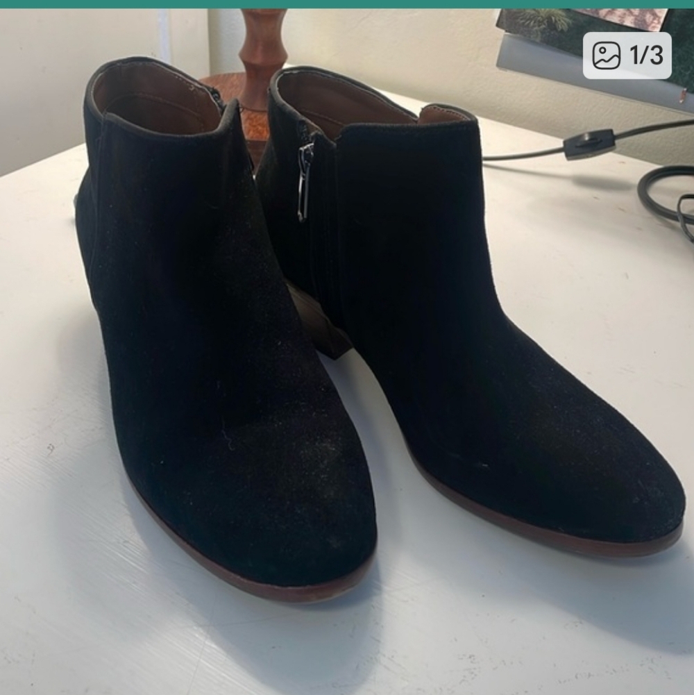 EUC Black Sam Edelman Booties